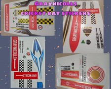 2026 Original Digital pack of 4 Cricket Bat Stickers-buy 3 get 2 free