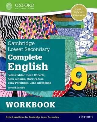 Cambridge Lower Secondary Complete English 9 Workbook  by Alan Jenkins PAPERBACK