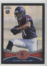 2012 Topps Chrome Black Refractor 292/299 DeVier Posey #114 5h9