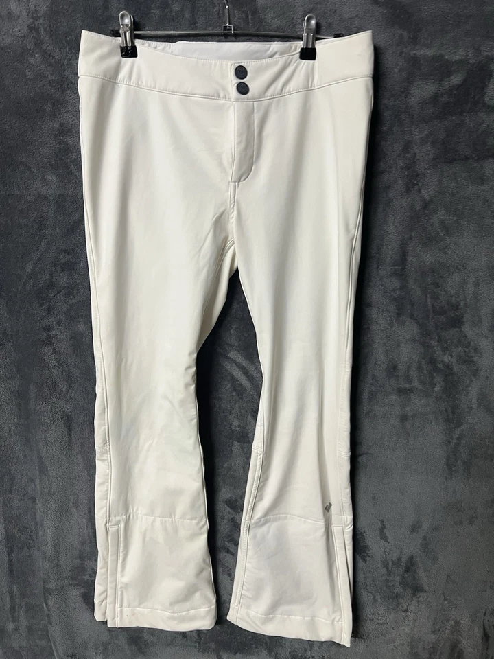 Obermeyer Womens White The Bond Trail Hiking Snow Ski Pants Size US 10 Short - Image 2 of 4