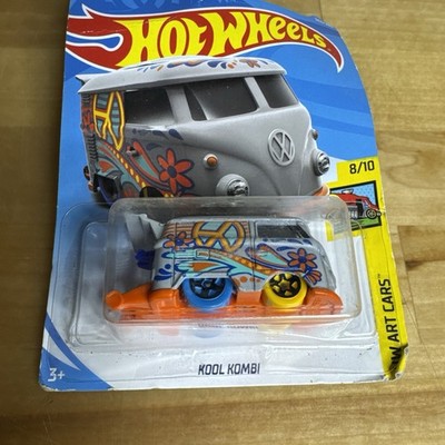 Hot Wheels HW Art 8/10 (2017) Mattel Gray Kool Kombi Toy Car 353/365