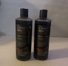 Dove Men Care Body Wash Eucalyptus Cedar 18 oz LOT OF 2
