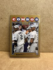 2008 Topps Combos Albert Pujols Hanley Ramirez Uh136 Gold # Marlins Cardinals