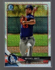 2018 Bowman Chrome Prospects Mojo Refractor #BCP103 Mitchell White