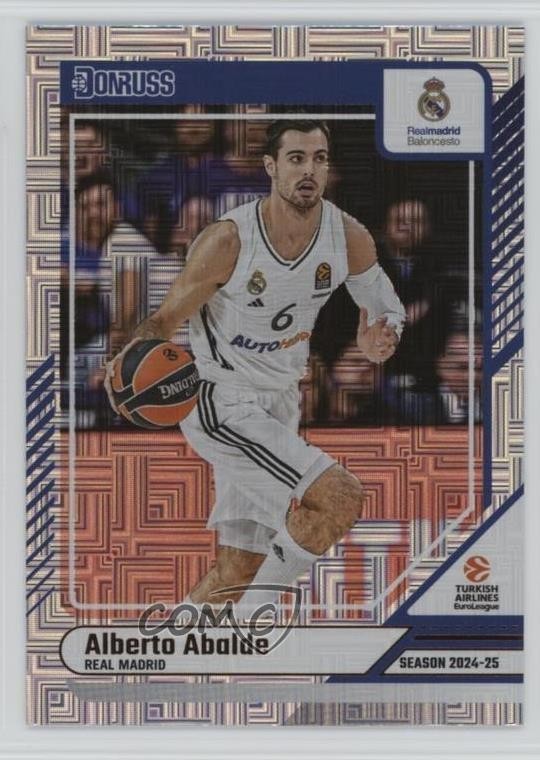 2024-25 Panini Donruss EuroLeague Alberto Abalde #79 7c2