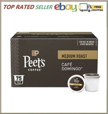Peet's Coffee Medium Roast K-Cup Pods, Caf  Domingo 75 ct. 