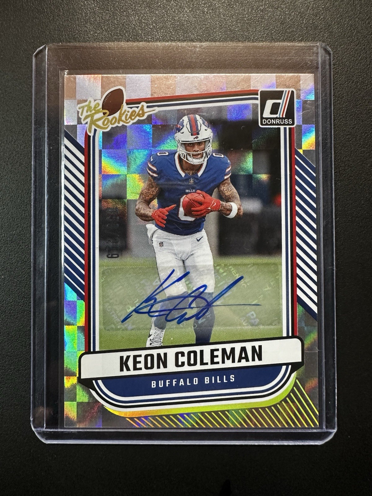 2024 Panini Donruss - The Rookies Keon Coleman #TR-20 Autographs /299 (AU, RC)