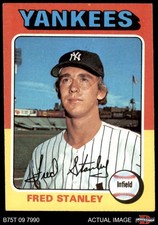 1975 Topps #503 Fred Stanley Yankees 4 - VG/EX
