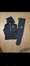Men's Black Versace Couture Tracksuit M