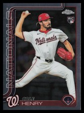 2025 Topps Chrome Update #USC72 Cole Henry