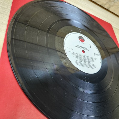 Motley Crue - Shout At The Devil LP (1983 Elektra – 60289-1 1st Press) Record - Picture 9 of 13