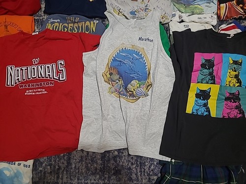 Lot Of 50 T Shirts Wholesale Vintage Single Stitch Bulk Bundle Resellers 90s Y2K - Picture 5 of 21