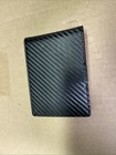 Zitahli Mens Wallet AirTag Holder Slim RFID Leather Black Orange NEW — photo 3