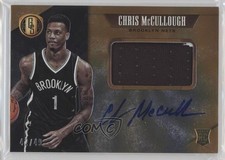 2015-16 Panini Gold Standard Rookie Jersey Jumbo 42/49 Chris McCullough Auto 2w1