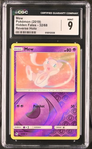 Mew graded CGC 9 for sale on eBay