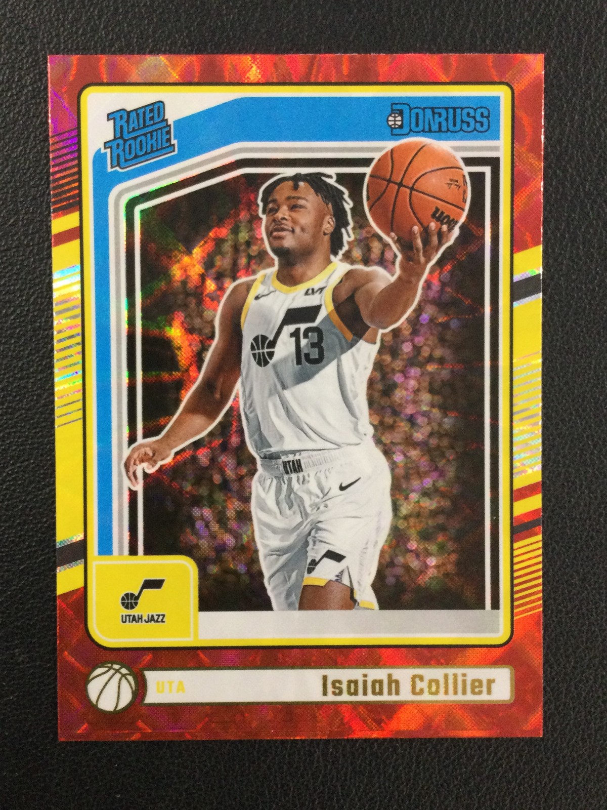 2024-25 Donruss #237 Isaiah Collier International Utah Jazz