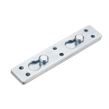 Deathless bed railway fittings connector bracket 12.3x2.6cm