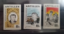 Netherlands Antilles 1984 NVPH 791-793 Imperf Ongetand Very Scarce