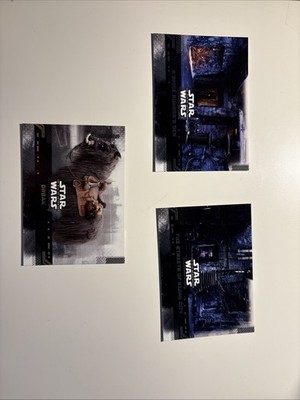 Topps Star Wars The Rise of Skywalker - 3x (89 86 47) Trading Cards