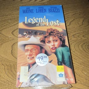MGM/UA Home Video Legend of the Lost VHS NTSC Adventure 1957 Hathaway Wayne Lor…