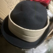 Bailey Of Hollywood Derby Hat  Size L Large BLACK Style 3816