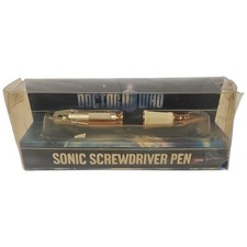 Dr Who Sonic Screwdriver Projector Torch Pen Rare BBC Licensed Collectible Boxed