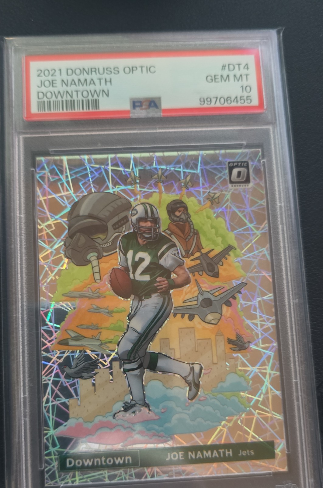 2021 Panini Donruss Optic - Downtown Joe Namath #DT-4