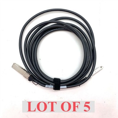 NetApp 5M QSFP-QSFP External SAS Cable Passive Twinax Rev: A0 112-00178 Lot 5