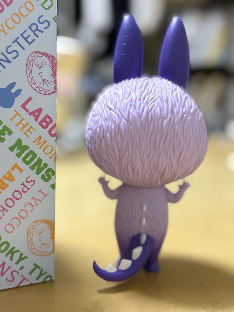 LABUBU ZIMOMO Purple Limited Edition How2work POPMART Kasing Lung