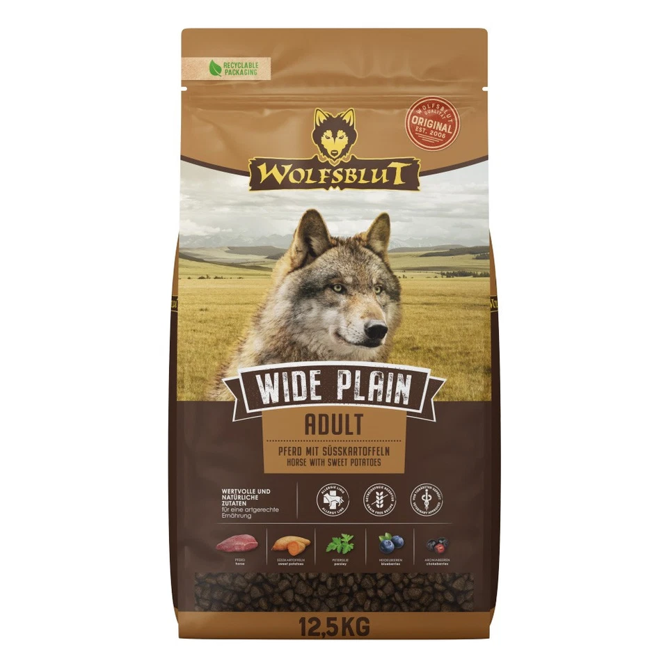 Wolfsblut Adult Wide Plain Trockenfutter 12,5 kg - Bild 2 von 3