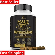 Paleo-Friendly Mofo Beef Organs – Liver & More for Men's Health, 180 Capsules