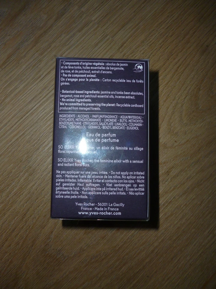 ovp Eau de Parfüm Spray So Elixir - Yves Roches - 30 ml - Bild 2 von 4