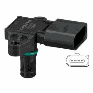 DELPHI PS10177 Manifold Pressure Map Sensor Upper For Seat Ibiza Iii 1.2 1.2L - Picture 1 of 5