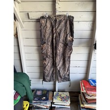 RedHead Realtree Hardwoods Camo Cargo Hunting Pants Mens XL Adjustable Waist
