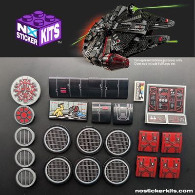 Star Wars The Dark Falcon NO-STICKER KIT (#75389)