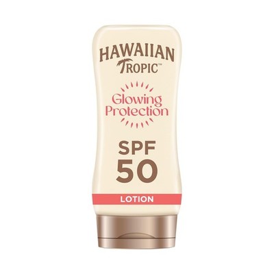 Hawaiian Tropic Sonnencreme LSF 50 180ml   Wasserfest, UVA/UVB Schutz, Glow
