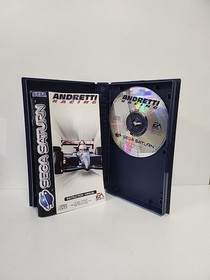 Andretti Racing Sega Saturn Spiel mit Handbuch PAL