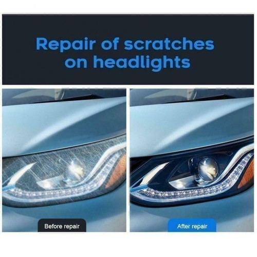 Pro Car Headlight Lens Restoration Repair Kit Polish Cleaner Cleaning Tool Bffun - Picture 4 of 13