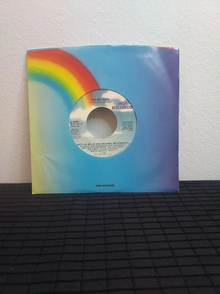 PATTI LABELLE~Stir It Up / On My Own 7" Single LP~1986 MCA Records~MCA-52770 Foto 2 de 4