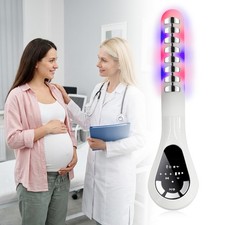 Heated Pelvic Floor Exerciser with Red Blue Light Microcurrent