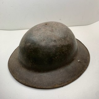 Original WW2 British Army Mk2 Brodie Combat Helmet Shell