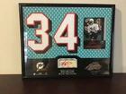 Ricky Williams signed 2002 NFL Playoffs Jersey Piece