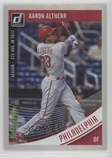 2018 Panini Donruss Stat Line Season /272 Aaron Altherr #124 0w8