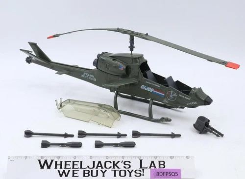 Dragonfly Assault Copter Complete G.I. Joe 1983 Hasbro Action Figure Vehicle