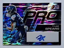 2023 Leaf Pro Set Tyjae Spears RC Purple Pulsar Going Pro Auto Rookie /6 #GP-TS1