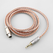 16core 3.5mm Stereo to mini XLR Headphone Cable for AKG Q701 K271 K702 K272 K240