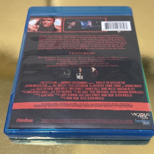 House Of The Witch Doctor - Blu Ray Region Free (RARE!) OOP - Imagen 2 de 3