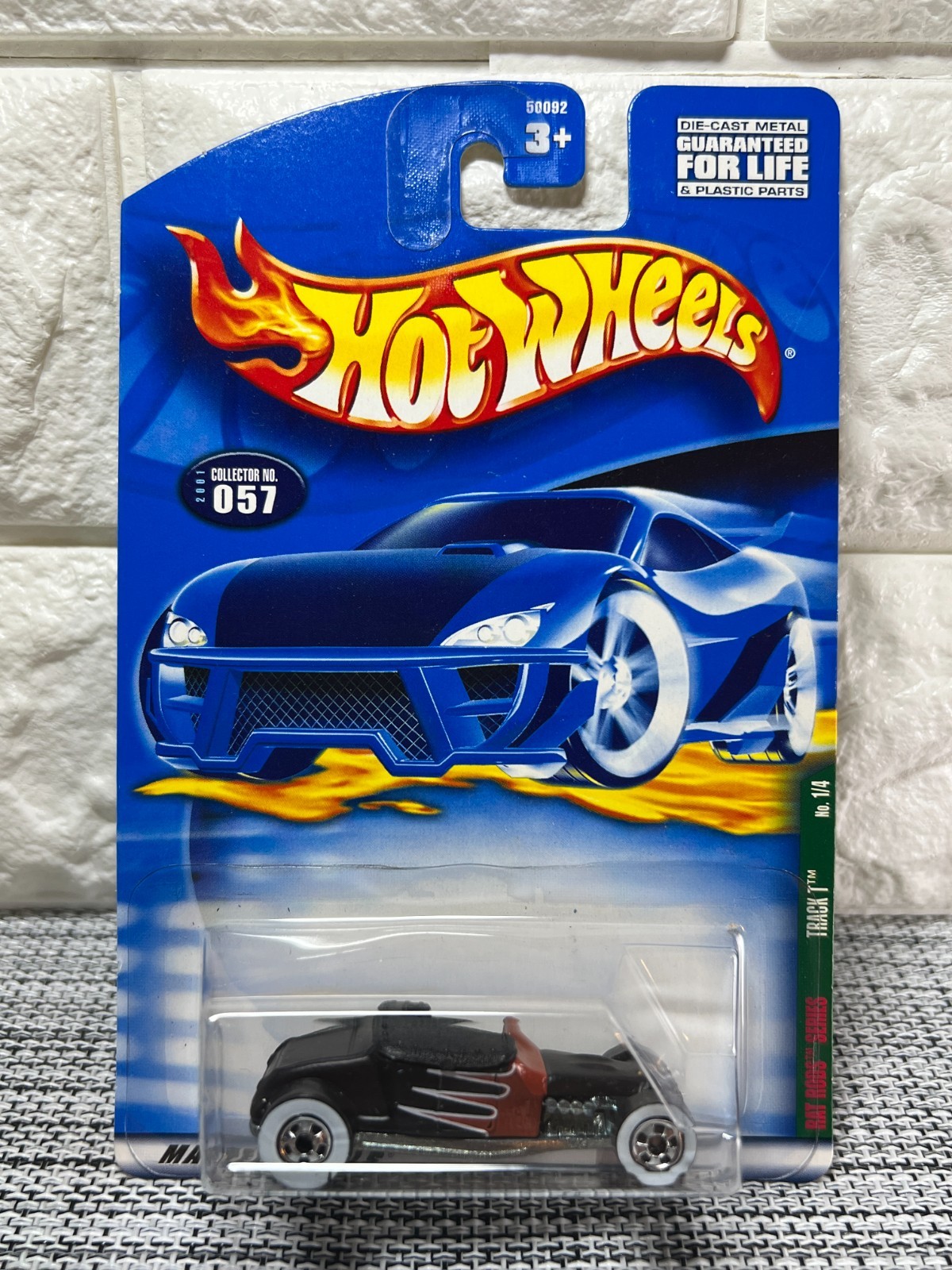 Hot Wheels Rat Rods Series Track T No. 1/4 2001 Collector No. 057 Black