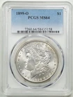 1899-O $1 Morgan Silver Dollar MS64 PCGS 58435158