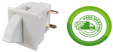 Philmore 30-17065  - Refrigerator Door Light Switch - White - GE LG Subzero